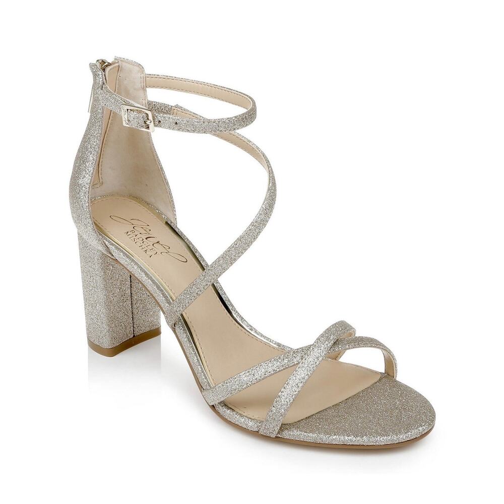New Jewel Badgley Mischka Devorah Evening Sandals